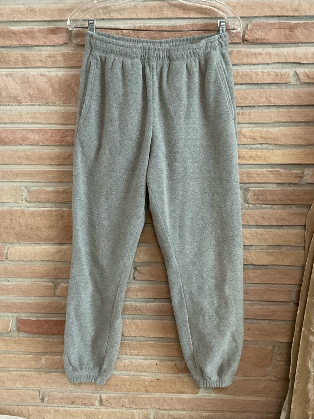 Toad & Co Thick Fleece Sweatpants Gray Small